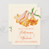 Lily bel prima kunst Sparen het briefkaart van de (Voorkant / Achterkant)