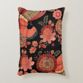 Lily bloem naadloze patroon gooi kussen (Voorkant(Verticaal))