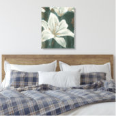 Lily Bloem Schilderij Canvas Afdruk (Insitu (Slaapkamer))