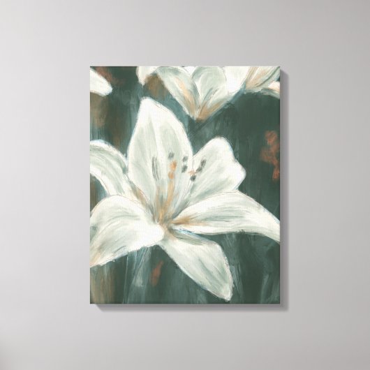 Lily Bloem Schilderij Canvas Afdruk (Voorkant)