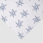 Lily bloem tekening patroon tissuepapier (Detail)