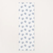 Lily bloem tekening patroon yogamat (Voorkant)