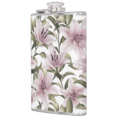 Lily bloemen. Floral patroon Heupfles (Links)