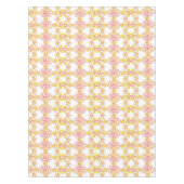  Lily Bloemen Pastel Roze Geel Tafelkleed (Voorkant)