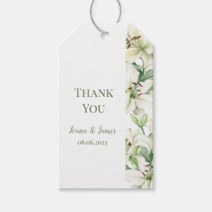 LILY Bloesem Elegantie Cadeaulabel