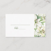 LILY Bloesem Elegantie Plaatskaartje (Achterkant)
