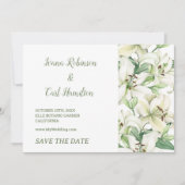 LILY Bloesem Elegantie Save The Date (Voorkant)