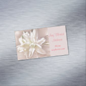 Lily Blossom Blush Magnetisch Visitekaartje (Voorbeeld)