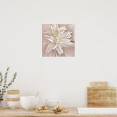 Lily Blossom Blush Poster (Keuken)