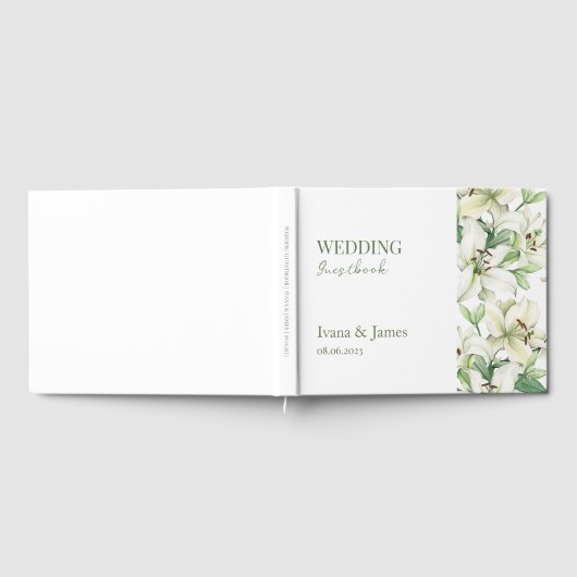 LILY Blossom Elegantie Gastenboek (Volledig)