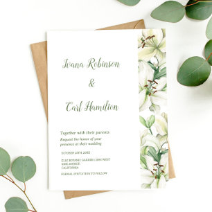 LILY Blossom Elegantie Kaart