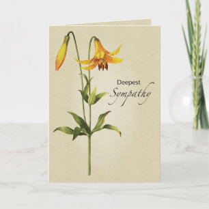 Lily Botanische Sympathie Kaart