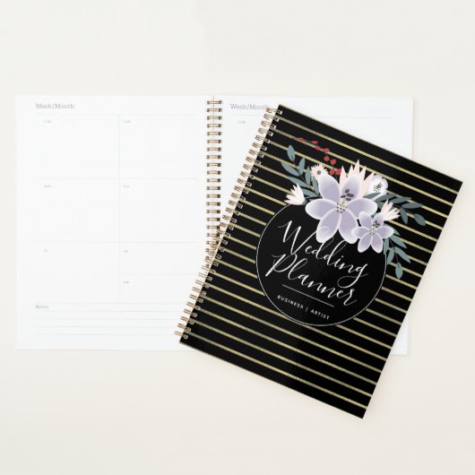 Lily Bouquet Folie Stripes Wedding Planner (Display)