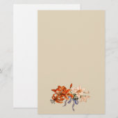 Lily Bouquet Tied met een lintje Briefpapier (Voorkant / Achterkant)