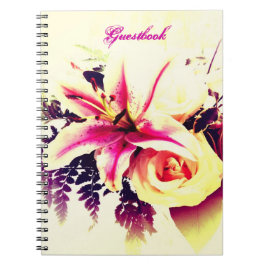Lily Bouquet - Wedding/Vrijgezellenfeest Guestbook Notitieboek
