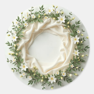 Lily Bridal Wreath Sticker