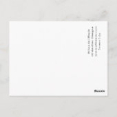 Lily Briefkaart omkeren (Achterkant)