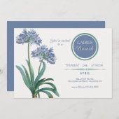 Lily Brunch Kaart (Voorkant / Achterkant)