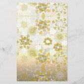 Lily Candle Stationery Briefpapier (Achterkant)