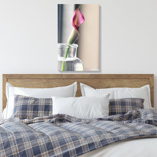 Lily Canvas Afdruk (Insitu (Slaapkamer))