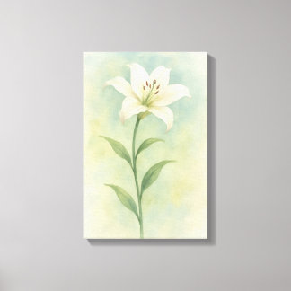 Lily Canvas Afdruk