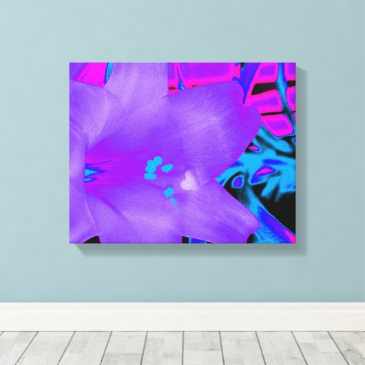 Lily Canvas Wrap Afdruk (Insitu (Houten vloer))