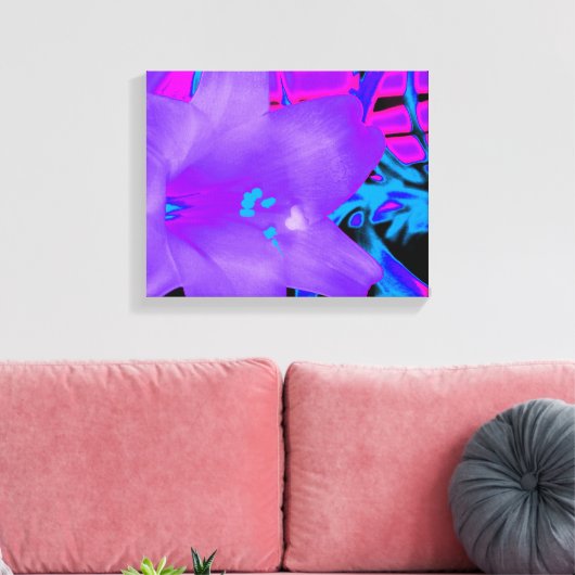 Lily Canvas Wrap Afdruk (Insitu (Woonkamer))