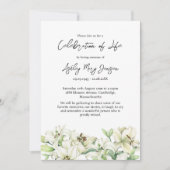 Lily Celebration of Life Funeral Kaart (Voorkant)