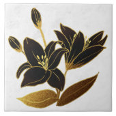 Lily Ceramic Tegel Tegeltje (Voorkant)