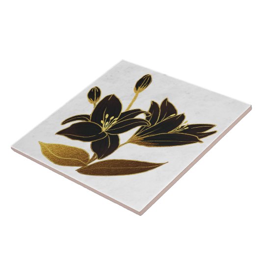 Lily Ceramic Tegel Tegeltje (Zijkant)