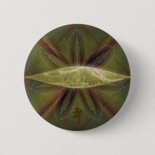 Lily Cocoon Nest Abstracte Art Ronde Button 5,7 Cm
