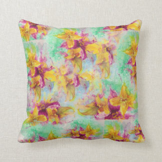 Lily collage kussenhoes kussen
