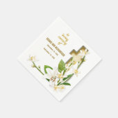 Lily Cross Funeral Memorial Servet (Hoek)