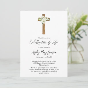 Lily Cross-herdenkingsdienst Kaart