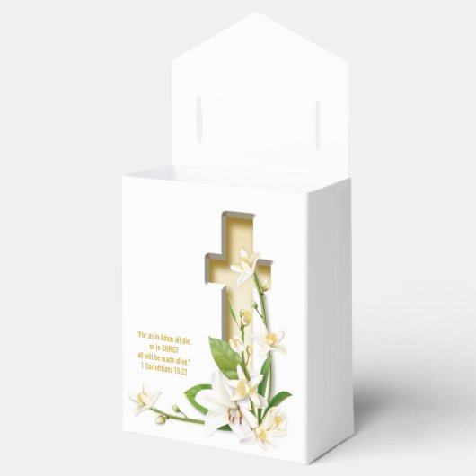 Lily Cross Spring Easter Bedankdoosjes (Geopend)