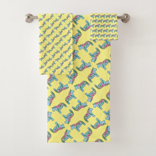 Lily Dala Paard door Julia Persson-Morrill Bad Handdoek (Insitu)