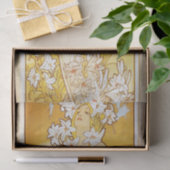 Lily door Alphonse Mucha Tissuepapier (Geschenk)