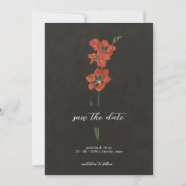 Lily Dutch Master Painting Flat Save The Date Kaar