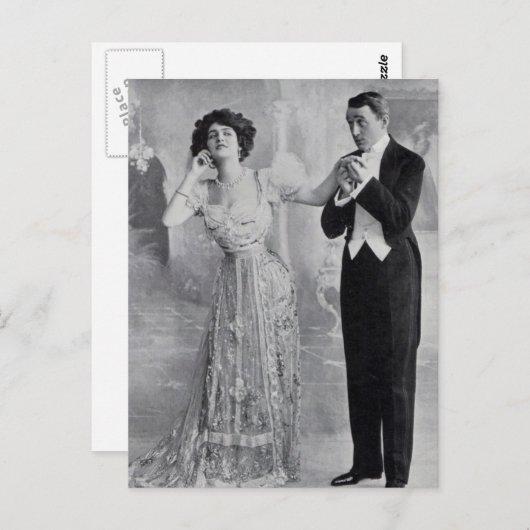 Lily Elsie "Summertime" Briefkaart (Voorkant / Achterkant)