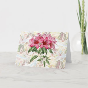 Lily en Dove Pattern op Pattern Art Note Kaart