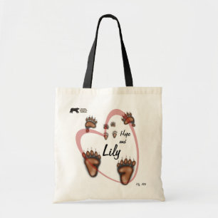 Lily en Hope Heart Paw Tas