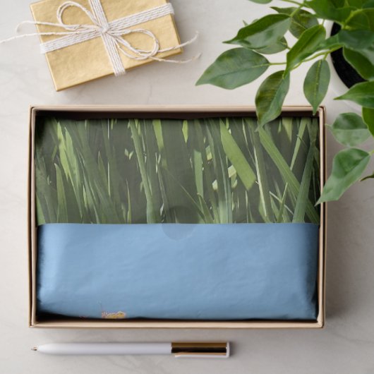 Lily en Iris Garden Poster Tissuepapier (Geschenk)