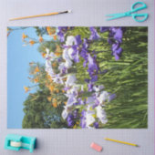 Lily en Iris Garden Poster Tissuepapier (Craft)