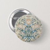 Lily en Pomegranate  Floral Art Design Ronde Button 5,7 Cm (Voorkant /achterkant)