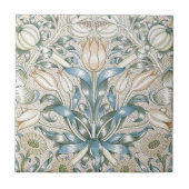 Lily en Pomegranate  Floral Art Design Tegeltje (Voorkant)