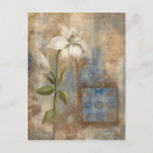 Lily en Tegel Briefkaart (Voorkant)