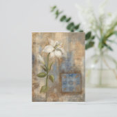 Lily en Tegel Briefkaart (Staand voorkant)