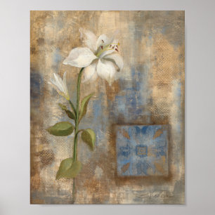 Lily en Tegel Poster