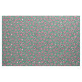 Lily Eyeball Green Fabric Stof (Fat Quarter)