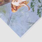 Lily Fairy (1888) van Luis Falero Famous Painting Tissuepapier (Detail)